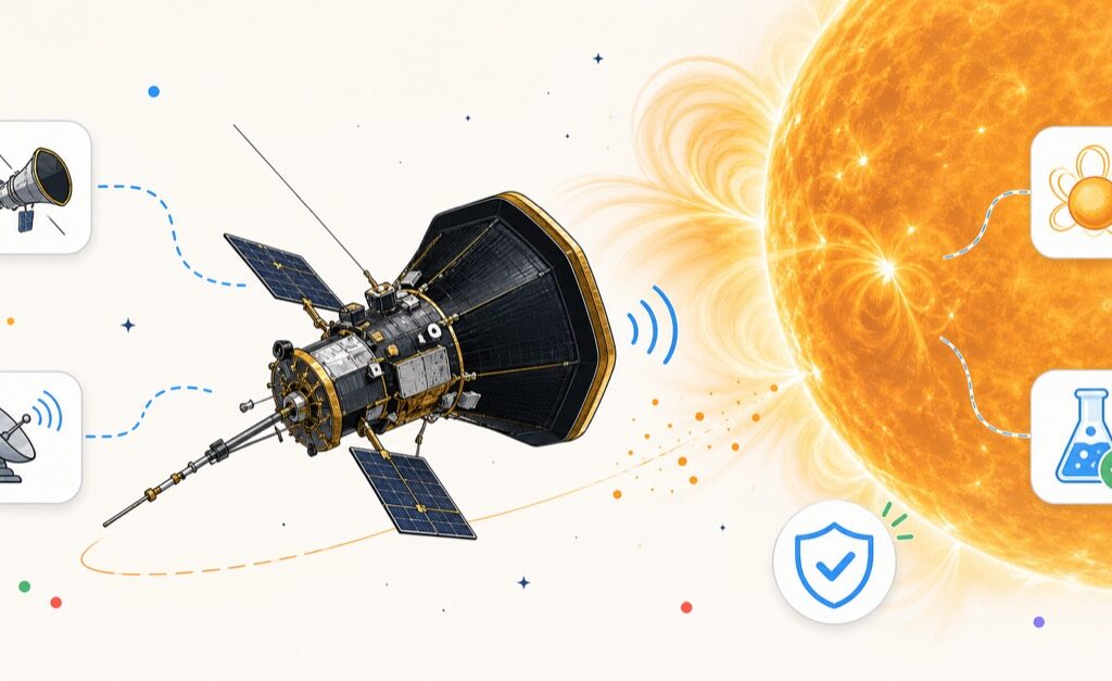 parker-solar-probe-e-arrivata-alla-corona-solare